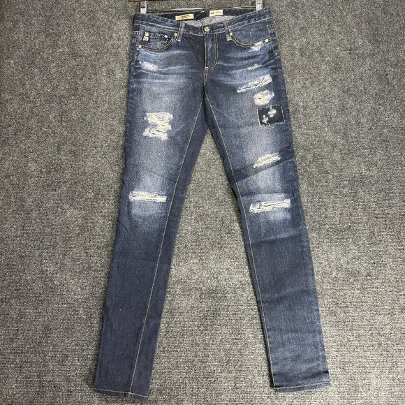 AG Adriano Goldschmied Jeans Womens 26 The Legging Super Skinny Digital Luxe - Picture 1 of 11